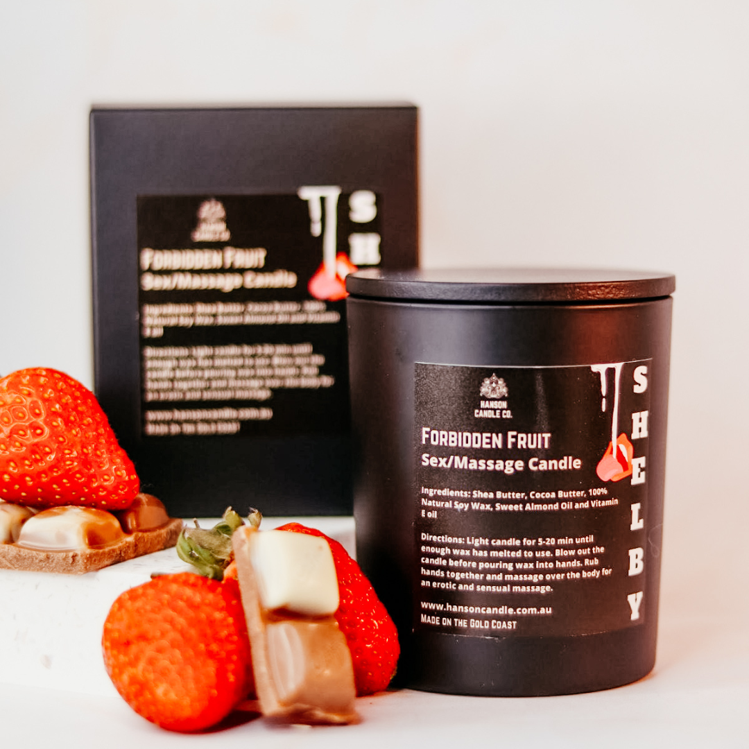 Forbidden Fruit Massage Candle – LIMITED EDITION By @Shelbybilby