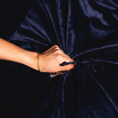 Furlush Waterproof Squirt  Blanket™ - Navy: Medium