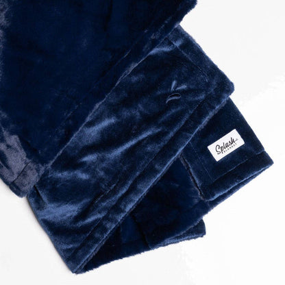 Furlush Waterproof Squirt  Blanket™ - Navy: Medium
