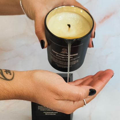Sensual Massage Candle - White: Relaxation