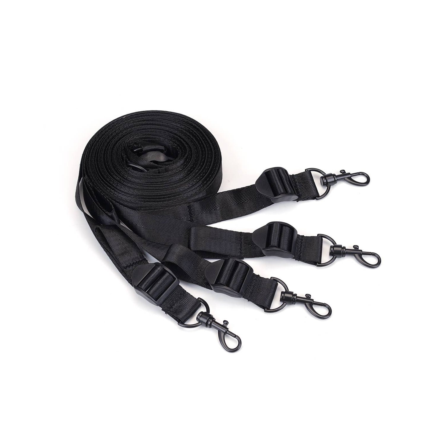 Vegan Fetish Faux Leather Under Mattress Restraint Set – Full Body Bed Bondage