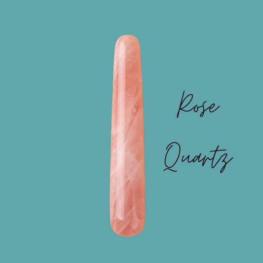 Love Stone Yoni Massage Wand - Rose Quartz