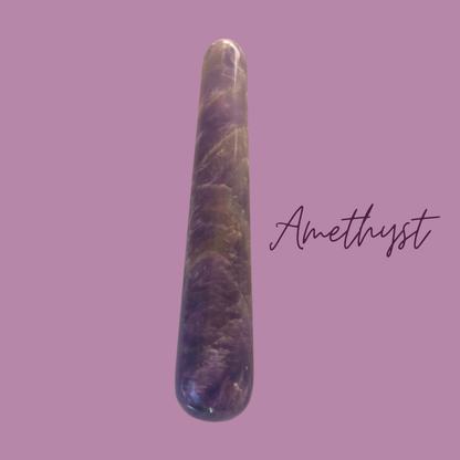 Love Stone Yoni Massage Wand - Amethyst