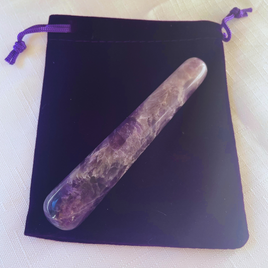 Love Stone Yoni Massage Wand - Amethyst