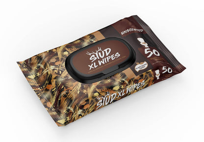 Stud Wipes Unscented flushable body wipes 50 pack hypoallergenic fragrance free hygiene wipes resealable travel pack