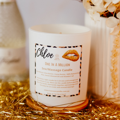 LIMITED EDITION – “One in a Million” Sex & Massage Candle by @ChloePatt
