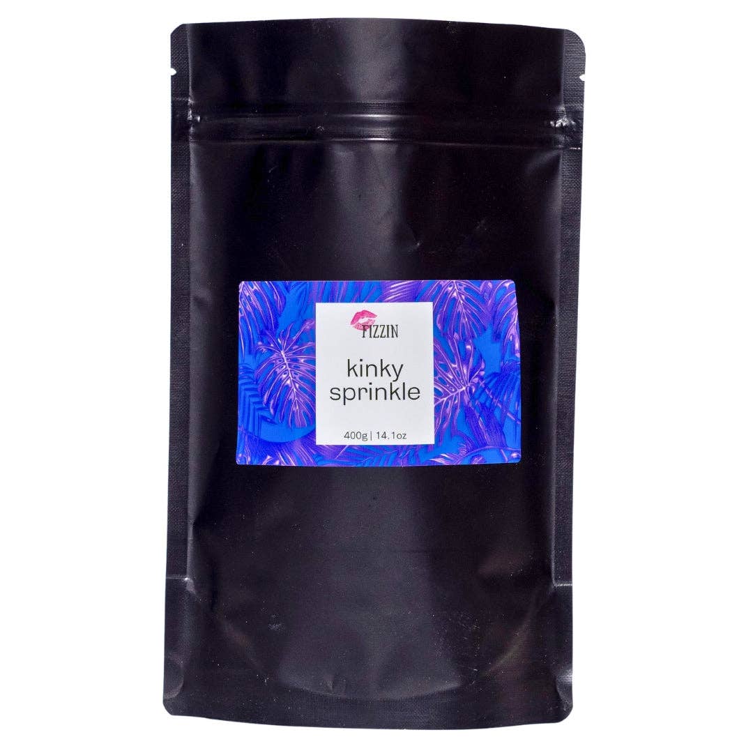 Kinky Sprinkle surprise bath fizz packaging
