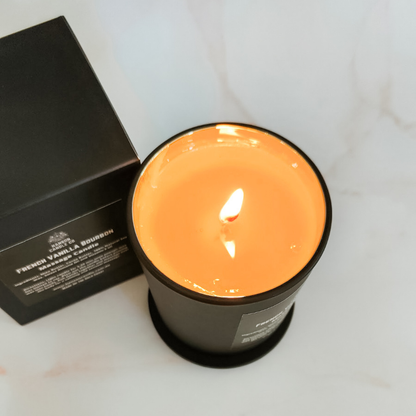Sensual Massage Candle - Matte Black: Salted Caramel