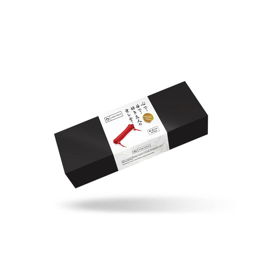 Red Shibari Rope 5 metre length displayed for Undone Kin – soft, durable rope for Shibari and BDSM beginners.