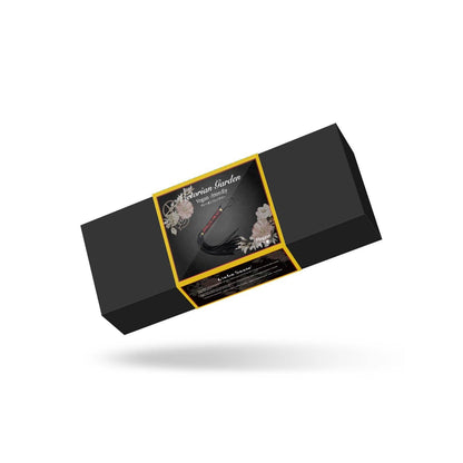 Victorian Garden: Lace and Vegan Leather Flogger Whip